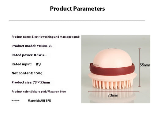 Silicone Multifunctional Massage Brush For Pets