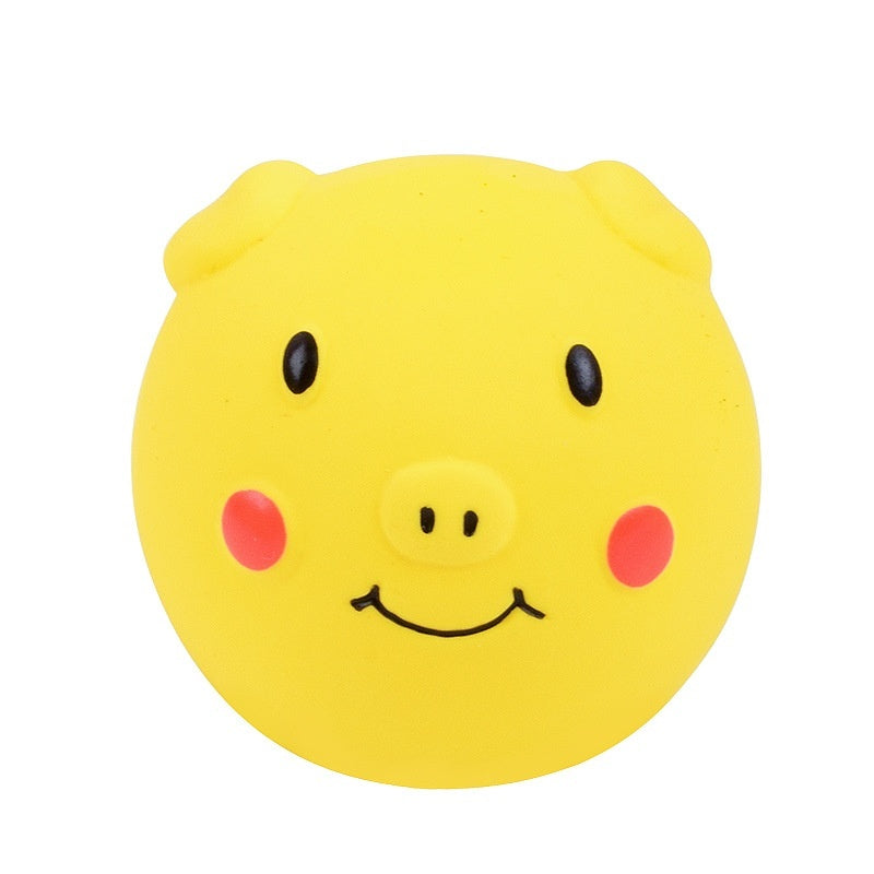 Pet Toy Ball Latex Vocal Pig Header