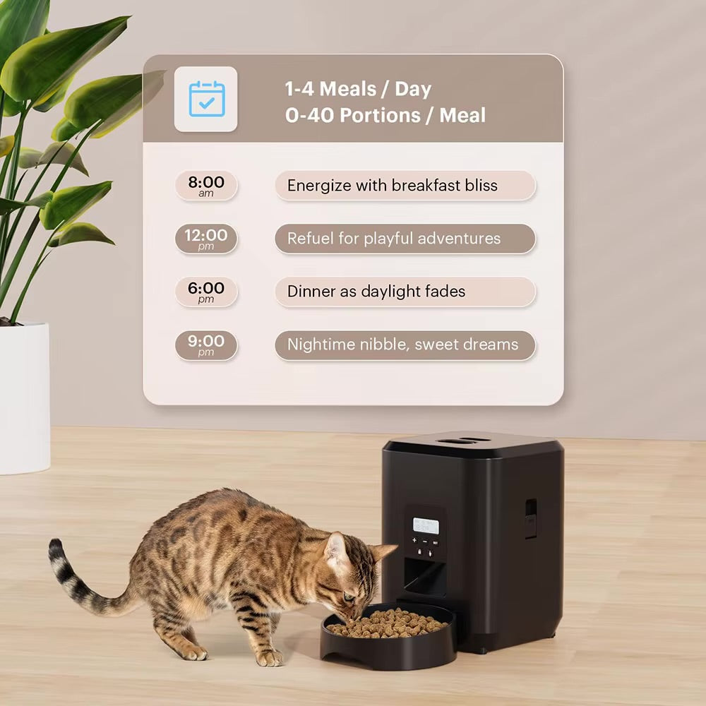 Smart Automatic Pet Button Feeder